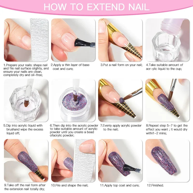 8pc MTSSII Acrylic Powder