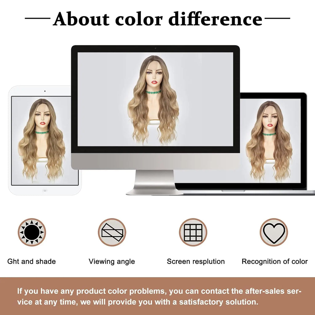 Synthetic Long Lace Hair